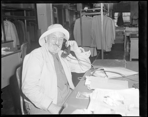 Fred H. Baldwin, president of Cape Cod Fishing Tournament sponsored by Cape Cod Angler Inc., a sportsman's club