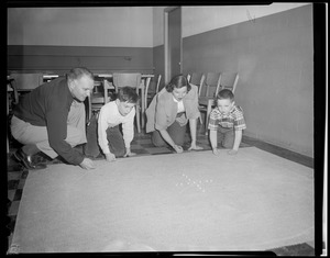 Marble competition for kiddies