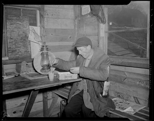 Smelt fishing, Neponset River