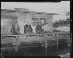 Smelt fishing, Neponset River