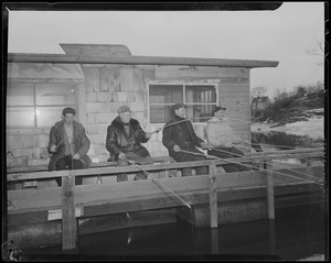 Smelt fishing, Neponset River