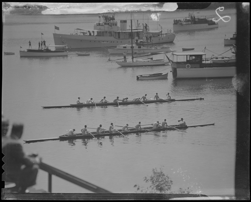 Harvard beats Yale, Thames River, New London