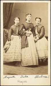 Augusta, Julie, Adelina Stigelli