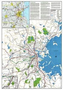 Massachusetts Bay Transportation Authority system map