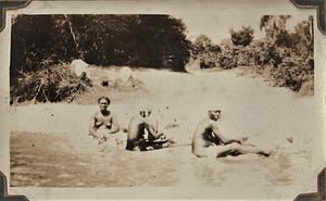 Women washing in Haiti