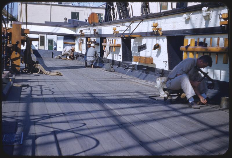 Caulking Old Ironsides