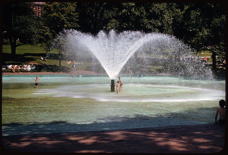 Frog Pond fountain