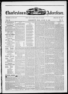 Charlestown Advertiser, August 21, 1861