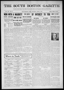 South Boston Gazette, April 11, 1914