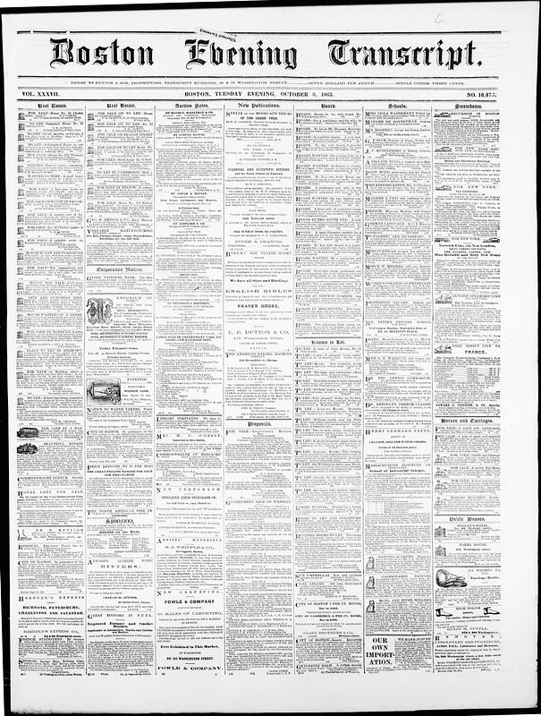 Boston Evening Transcript - Digital Commonwealth