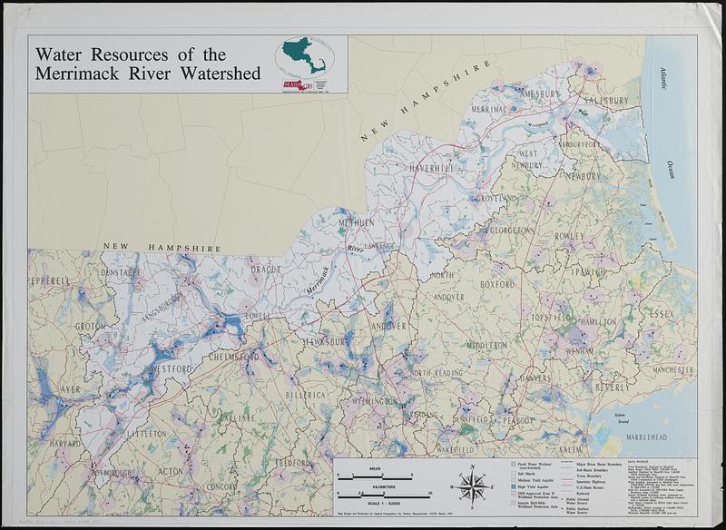 Water resources of the Merrimack River watershed - Digital Commonwealth