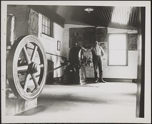 Engine Room, Bay State Mill, 1892