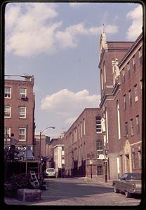 North Square & the Sacred Heart Italian Church North End Boston