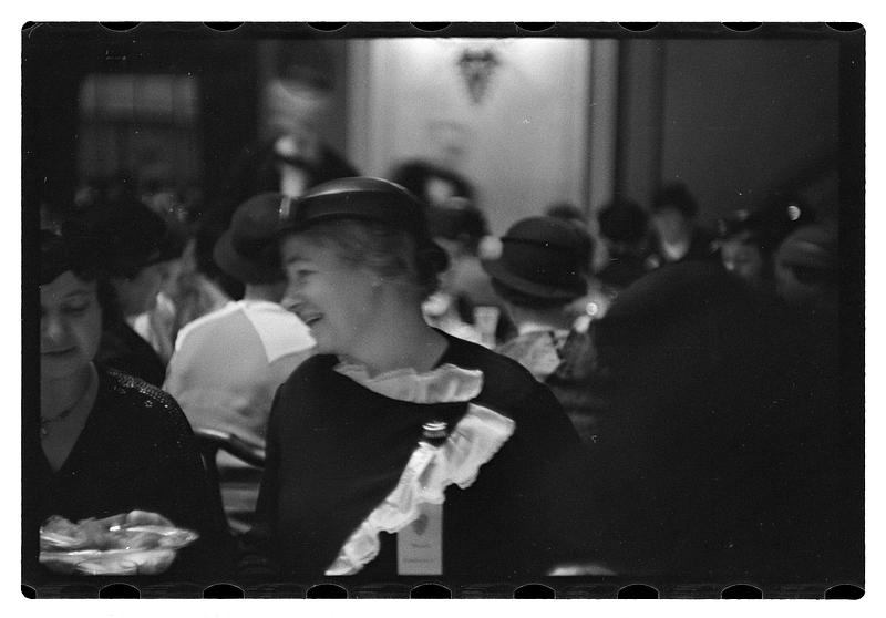 Mrs. Cecil R. Nickolls, at Youth Conference - Hotel Statler