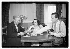 Bebe Daniels and family