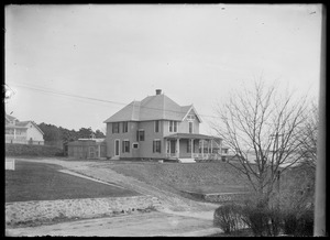 Large house with large, open porch