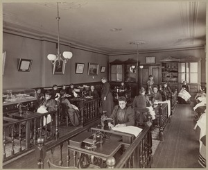 Sewing Room (Upper Grammar), Perkins Institution
