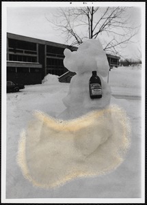 Photograph [realia], snow sculpture