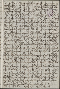 Una Hawthorne autograph letter signed to Thomas Wentworth Higginson, [Brattleboro, Vt.], 19 April 1869