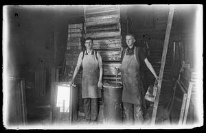 Store interior, possibly W. D. Parlin Hardware