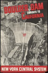 See Boulder Dam enroute to California