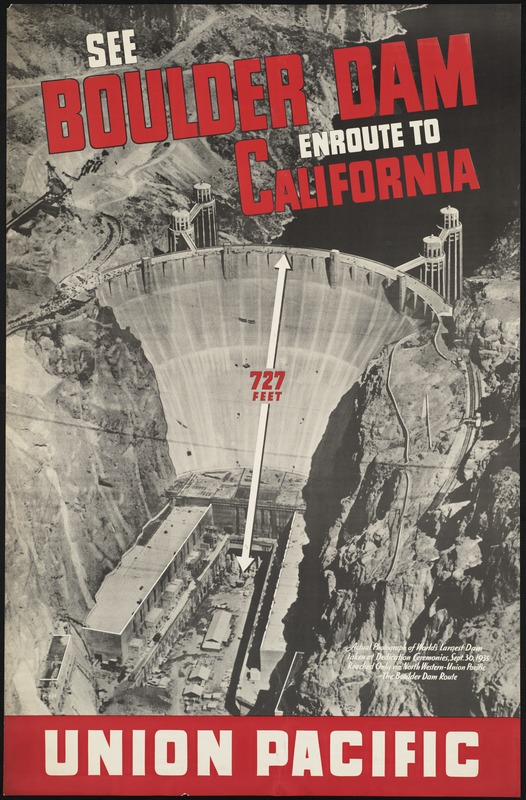 See Boulder Dam enroute to California