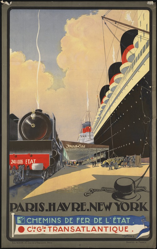 Paris-Havre-New York - Digital Commonwealth