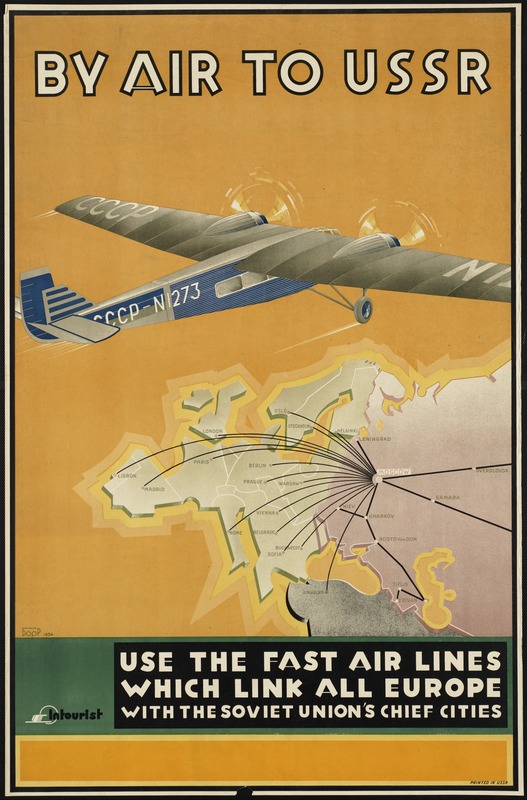 By air to USSR