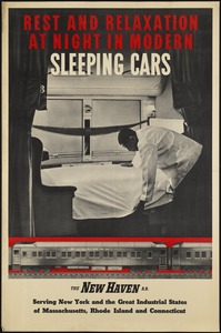 Rest and relaxation at night in modern sleeping cars