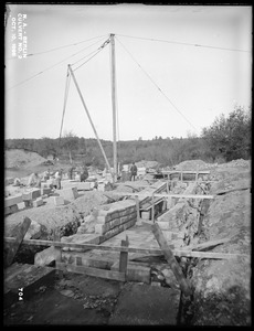 Wachusett Aqueduct, stone arch Culvert No. 2, from the west, Berlin, Mass., Oct. 10, 1896