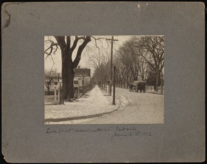 Lake Street at Massachusetts Avenue, east side