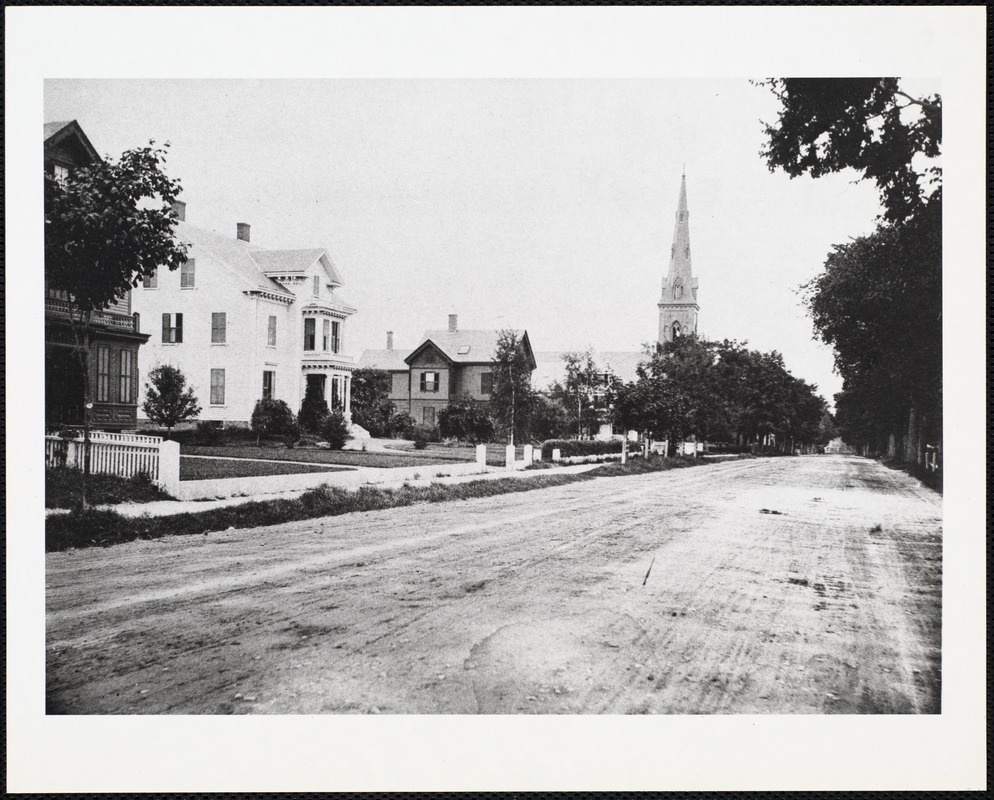 Massachusetts Avenue - First Baptist Church steeple