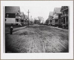 Unidentified residential street in Arlington, Massachusetts