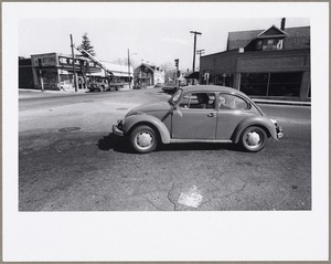 Volkswagen at the corner of Broadway and Franklin Streets