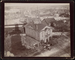 Aerial view of Old Town Hall