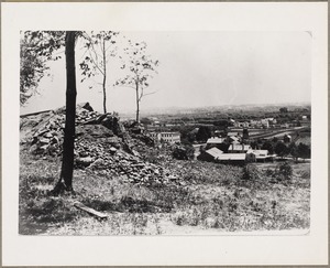 View of town below