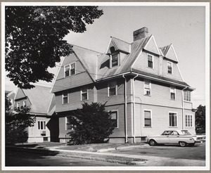 Dwelling. William A. & Kate I. Muller 19 Grafton Street (originally 231 Mass. Ave.)