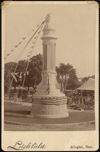 Soldiers' Monument - intersection of Massachusetts Ave. & Broadway