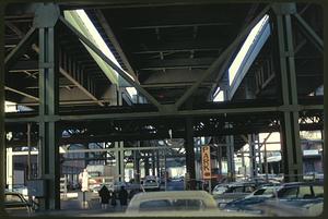 Under the 'El' at North Station at 'Causeway Street'