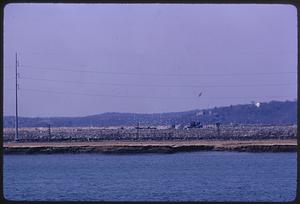 Saugus Regional Dump from Route 1A, Saugus River area toward West