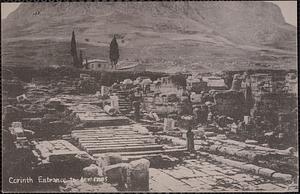 Corinth. Entrance to temenos