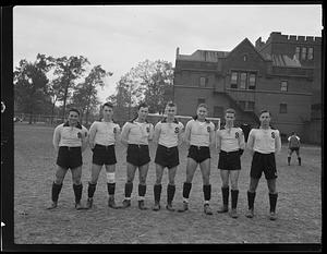 Soccer 1941, Havel, Potter, Schmid, Carlson, Allen, Rogers, and Sheehan