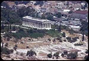 Agora of Athens and Temple of Hephaestus, Athens, Greece