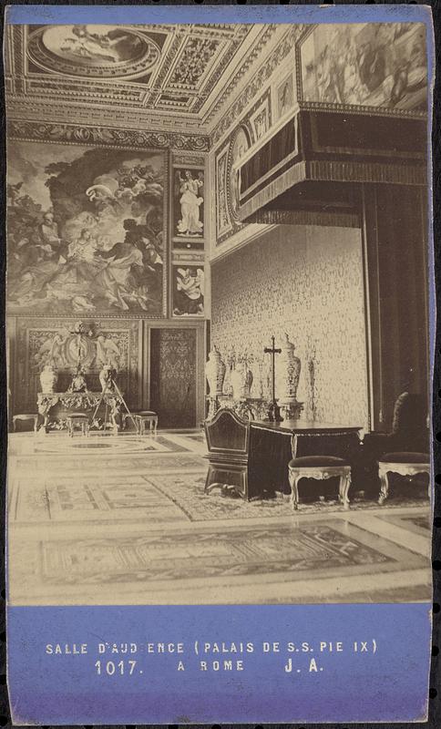 Salle d'audience (Palais de S. S. Pie IX)