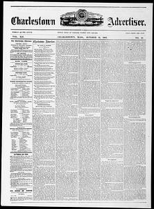 Charlestown Advertiser, October 11, 1862