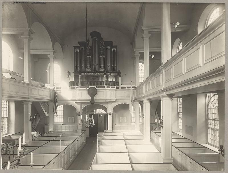 Boston, Christ Church, (Old North Church), interior