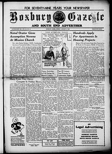 Roxbury Gazette and South End Advertiser, August 09, 1940