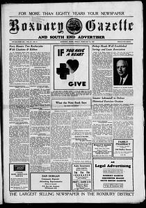 Roxbury Gazette and South End Advertiser, February 28, 1947