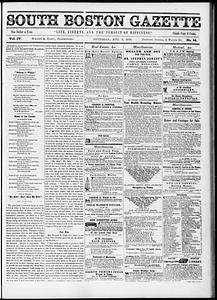 South Boston Gazette, August 03, 1850