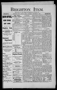 The Brighton Item, December 27, 1890